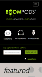 Mobile Screenshot of boompods.com